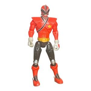 Power Rangers Super Samurai Red Power Ranger Action Figure Bandai 2011